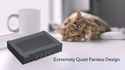 Компьютер персональный неттоп Asus PN43-BBN100MD MFF Intel N100 1xSO-DIMM M.2SSD UMA WiFi без ОС - фото 3