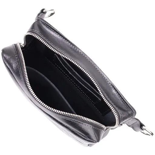 Чоловіча шкіряна сумка GRANDE PELLE 20,5х14,5х6,5 см sum0026533 - фото 8