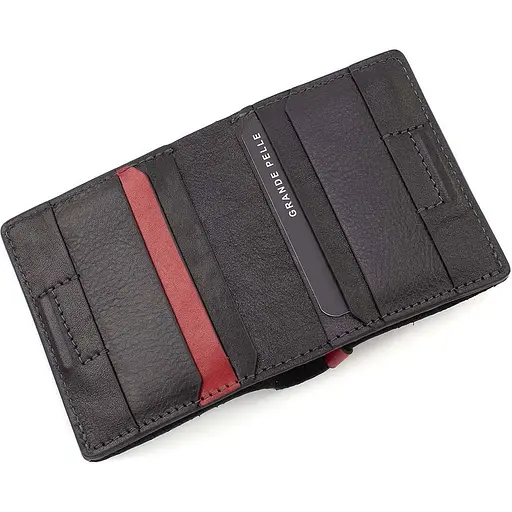 Мужской кожаный кошелек Grande Pelle acs0029296 - фото 4