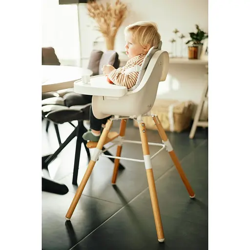 Подушка к стулу для кормления Childhome Evolu водонепроницаемая серая (CHEVOSCWCG) - фото 12