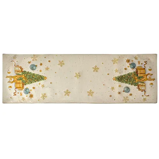 Раннер гобелен Lefard Baloo Lurex Рождественская История 45x140 см (732-382)