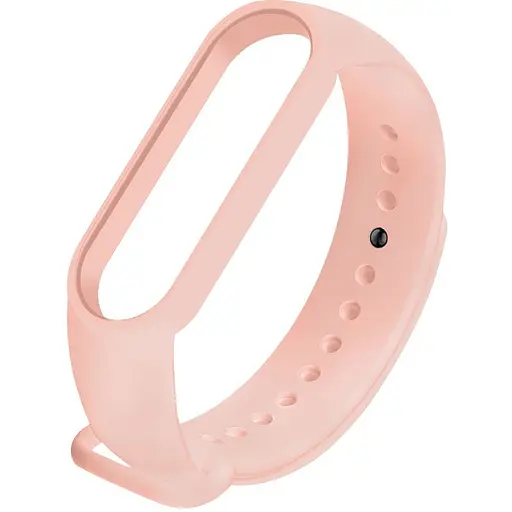 Ремінець для фітнес-браслета Lemfo для Xiaomi Mi Band 5, 6, 7 блідо рожевий