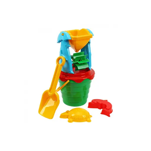 Дитячий набір для гри з піском "Млинок 4" ТехноК 1370TXK - фото 3