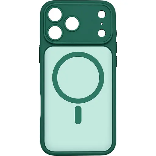 Чохол ArmorStandart Lush MagCase для Apple iPhone 17 Pro Max Dark Green (ARM87500) [146998]