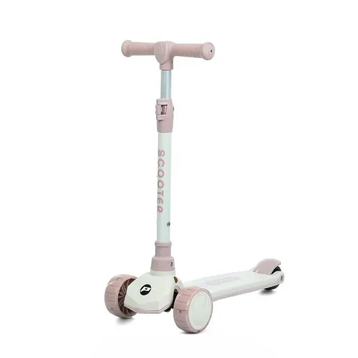 Самокат дитячий триколісний JR3-124-P, колеса зі світлом