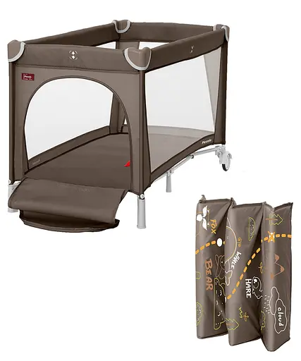 Детский манеж Carrello Piccolo CRL-11503/1 Chocolate Brown - фото 2