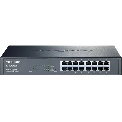 Коммутатор TP-Link TL-SG1016DE, 16 портовый, 10/100/1000