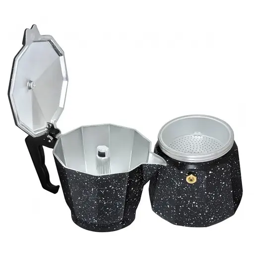 Гейзерна кавоварка Edenberg 3 чашки мармурове покриття (EB-3784) - фото 2