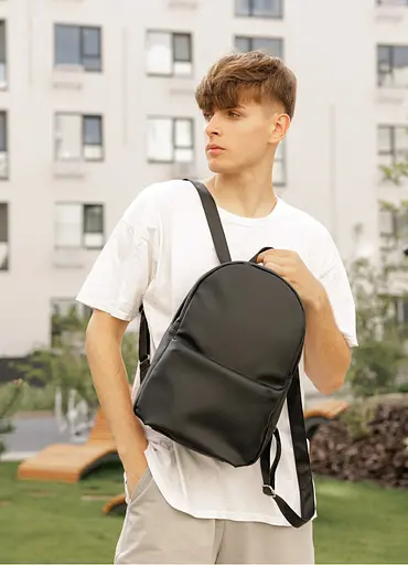 Мужской рюкзак Sambag Brix RQH черный 35 х 25 х 12 см (11521001m) - фото 6