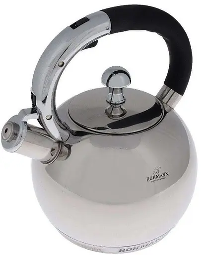 Чайник з нержавіючої сталі Bohmann BH-8052 3л зі свистком для газової плити - фото 4