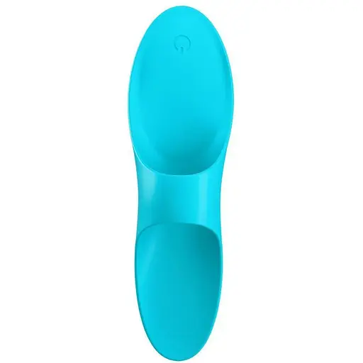 Вибратор на палец Satisfyer Teaser Голубий - фото 4