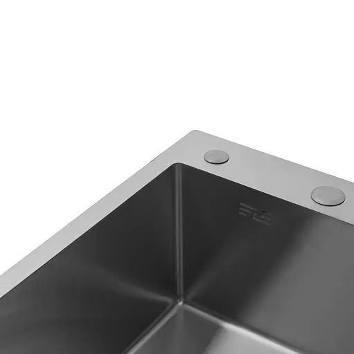 Кухонная мойка Kroner KRP Gebürstet - 6350LHM (3.0/1.0 мм) CV031320, Нержавеющая сталь - фото 4