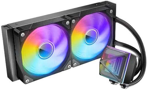 Водяне охолодження AZZA Pyramid 240 ARGB Black (LCAZ-240Y-ARGB)