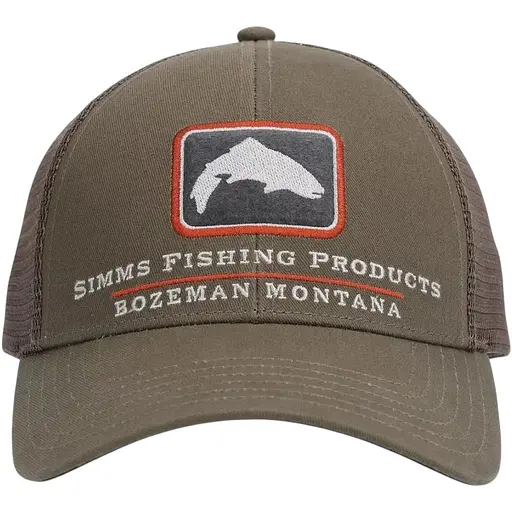 Кепка Simms Trout Icon Trucker Brown (1102-12226-216-00)