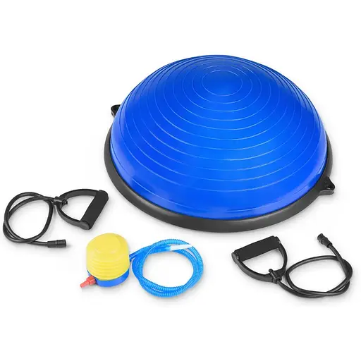 Балансировочная полусфера Gymtek Bosu 58см с эспандерами + насос - фото 2