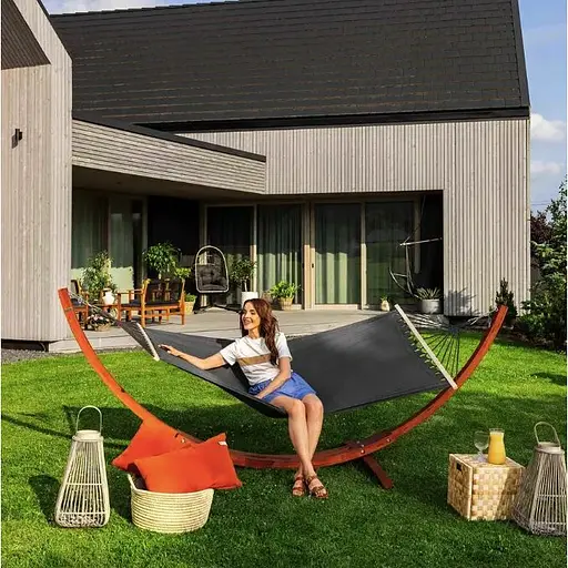 Гамак со стеллажом Di Volio Trevia графитовый - фото 8