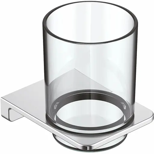 Склянка для ванної кімнати Volle Solo 2510.220101 хром - фото 1