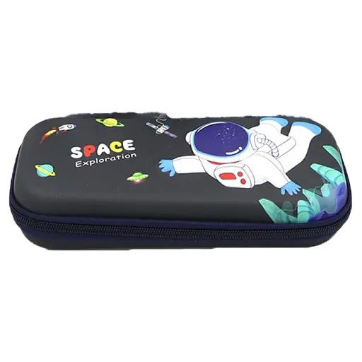 Пенал жесткий объемный Space, 21.5x4x8.5 см, PVC (в ассортименте)