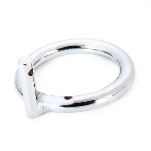 Надежный стальной пояс верности 9 см Металлик K000605 - фото 4