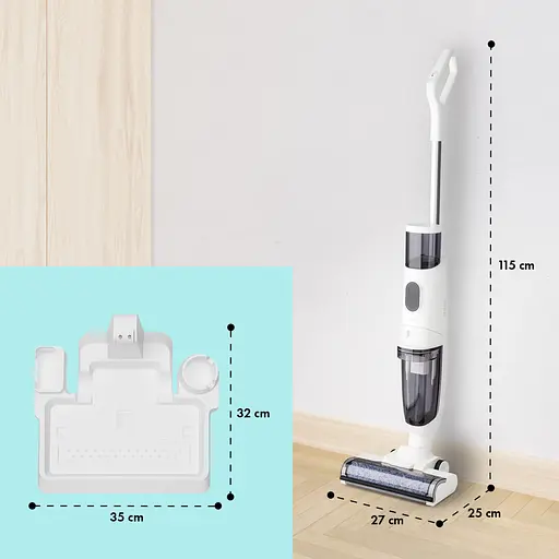 Пилосос Klarstein Caswell для вологого та сухого прибирання (10041366) - фото 6