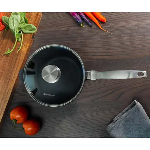 Ківш з кришкою Swiss Diamond з кришкою CXD Induction 20 см (CXD6720ic) - фото 7