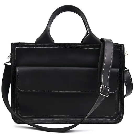 Сумка портфель шкіряна для документів ноутбука LIMARY 25х35х10 см sum0028659 - фото 5