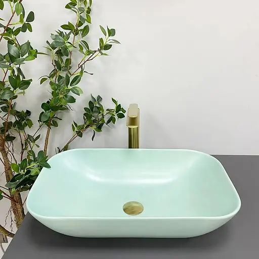 Умивальник VBI Avezzano green matt накладний VBI-014404, Цветной - фото 1