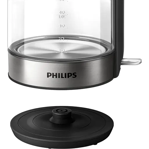 Электрочайник Philips Series 5000, 1.7 л черно-серебристый (HD9339/80) - фото 4