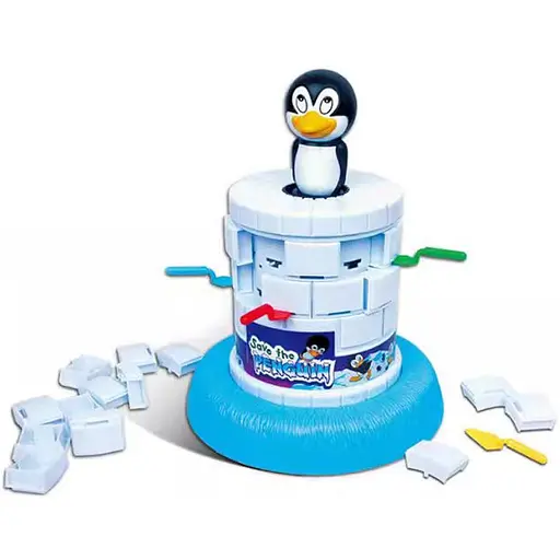 Настольная интерактивная игра Ummi 707-19 Save the Penguin Game Blue - фото 1