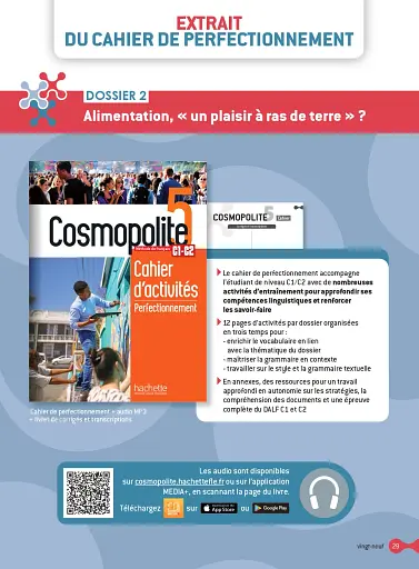 Cosmopolite 5 - Pack Livre de l'élève + Version numérique (C1-C2) - фото 29