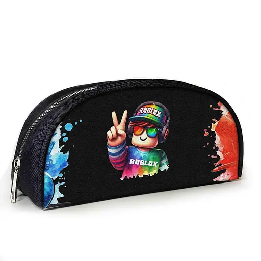 Пенал шкільний з принтом Roblox 23х10х8 см дитячий для дівчинки, хлопчика (3887)