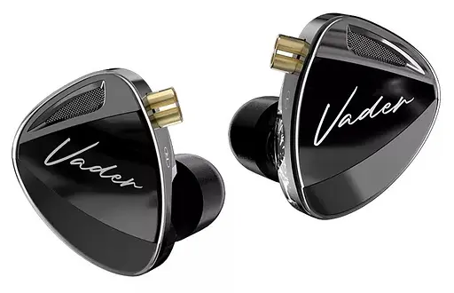 Наушники Knowledge Zenith проводные Vader с микрофоном гарнитура черные - фото 3