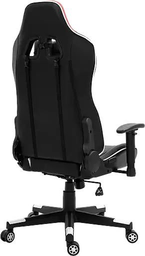 Геймерське крісло GT Racer чорне червоно-біле (X-5813 Black/Red/White) - фото 7