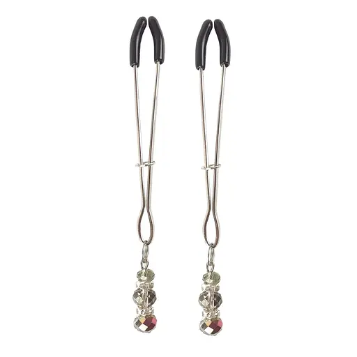 Зажим для сосков Art of Sex - Nipple Clamps Lovely, Серый - фото 2