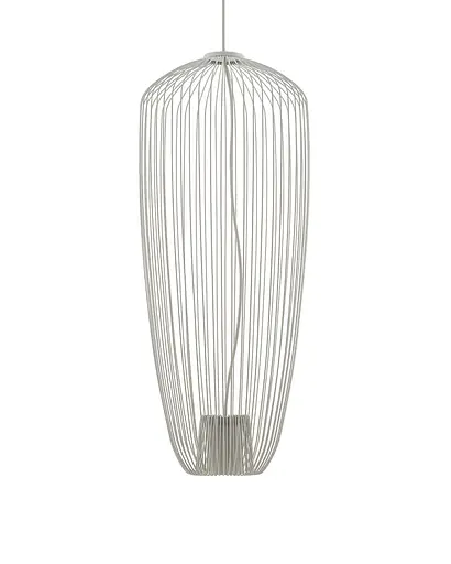 Подвесной светильник, люстра Nowodvorski 11242 Pumpkin S GU10 1x10W IP20 Светло-серый - фото 4