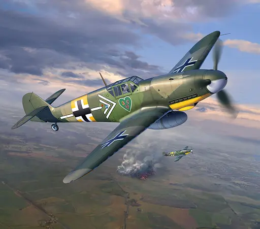 Сборная модель-копия Revell Китак Messerschmitt Bf109 G-2/4 1:32 (RVL-03829) - фото 7