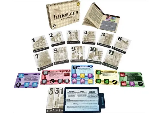 Настольная игра Games 7 Days Инновация. 4-я редакция Innovation укр. (G7D072UA) - фото 4