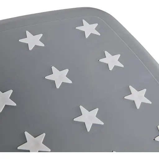Подставка-ступенька для ванной Keeeper Stars на две ступени серая (4867) - фото 4