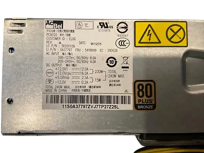 Блок питания AcBel 240W 80+ Bronze (PCB020-EL0G) Б/У - фото 3