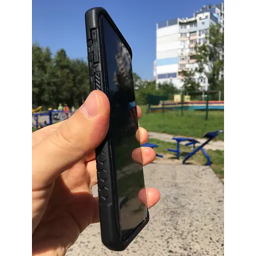 Оригинальный противоударный чехол UAG Monarch для Samsung Galaxy S10 Plus (6.4") Crimson 211351119494 - фото 3