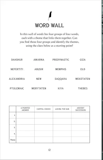 Riddle of the Sphinx. An Ancient Egyptian Puzzle Book - фото 4