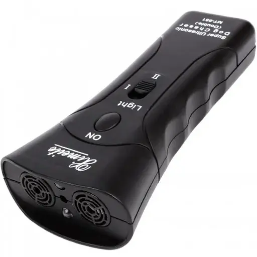 Відлякувач собак MT-651E ультразвуковий відлякувач тварини з кроною Black (do052)