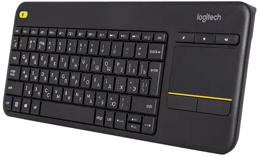 Клавіатура бездротова Logitech K400 Plus Black (920-007145) - фото 2