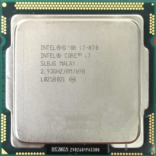 Процесор Intel Core i7-870 2.93-3.6 GHz, LGA1156 95W Б/В