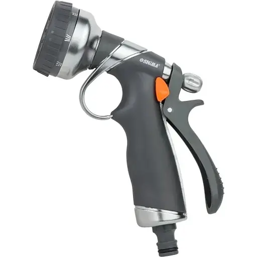 Пистолет-распылитель Flora 8-ми режимный (AL+TPR) (5011314) - фото 1