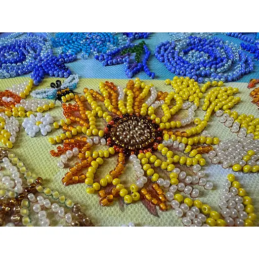 Набор для вышивки бисером "Всегда в сердце" AB-871 33х32 см - фото 3