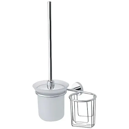 Ершик для унитаза подвесной Haiba HB1710-1 HB0718, Хром - фото 1