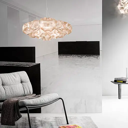 Дизайнерська люстра DRUSA Line.F Колір корпусу Білий - фото 8