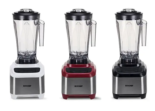 Блендер професійний BioChef Atlas Power Blender(Stainless Steel) найтихіший суперблендер, червоний - фото 4