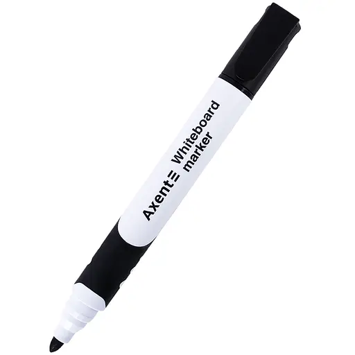 Набор маркеров Axent Whiteboard Comfort Grip 2552-A круглый 2 мм 12 шт. черный (2552-01-A)